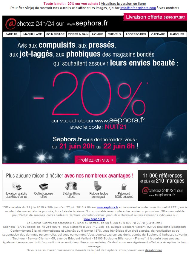 Sephora_vente_nocturne