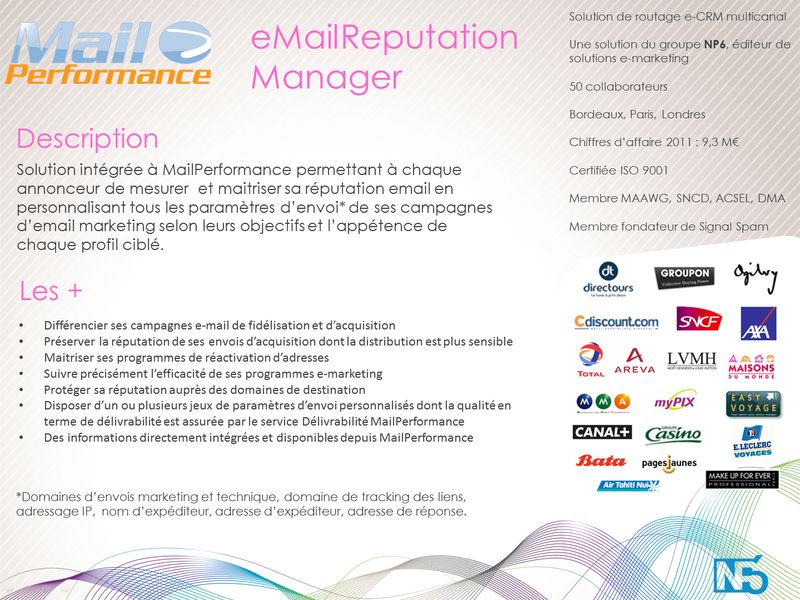 11 NP6-MailPerformance-eMailReputation-Manager